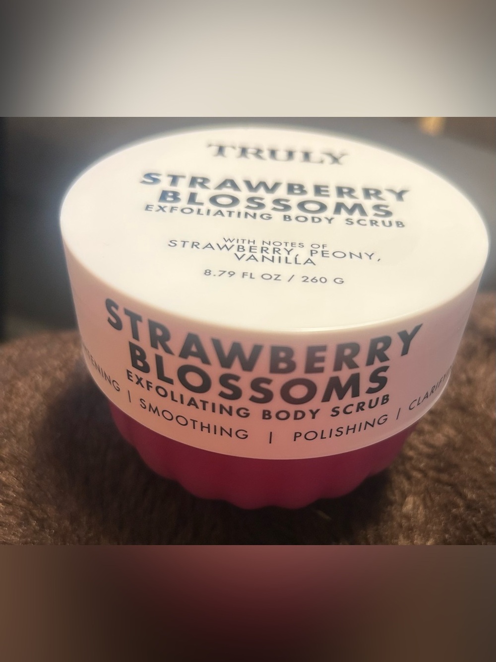 Truly Strawberry Blossoms Exfoliating Body Scrub